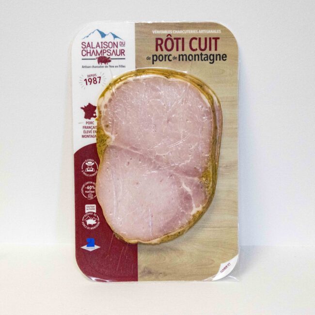 Rôti cuit par 4 tranches