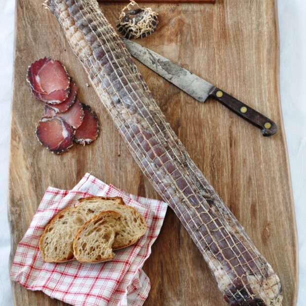 Filet mignon de porc séché Salaison du Champsaur Saint Laurent du Cros Hautes Alpes Charcuterie Artisanale en ligne