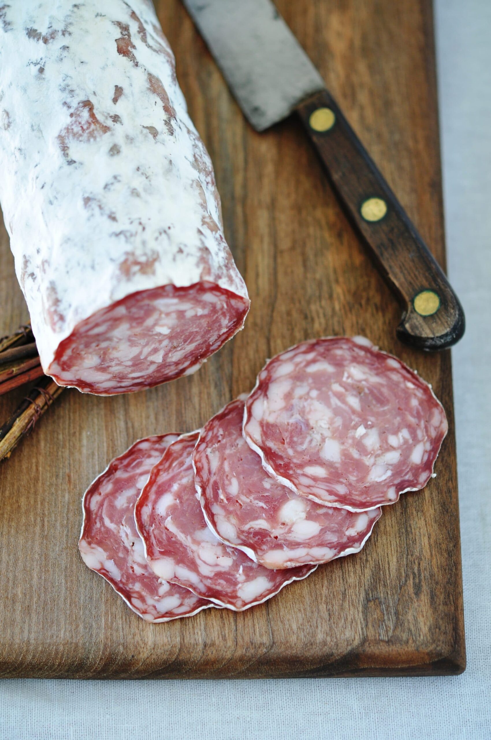Rosette tranchée Salaison du Champsaur Saint Laurent du Cros Hautes Alpes Charcuterie Artisanale en ligne